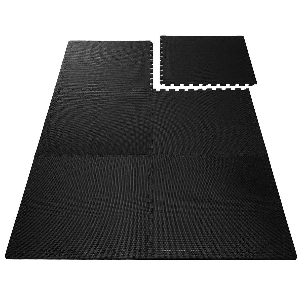 #DoYourFitness - Puzzelmat - »PuzzleMe« - geluidsdempend & vloerbeschermend - 6 in elkaar passende elementen van 60x60x1