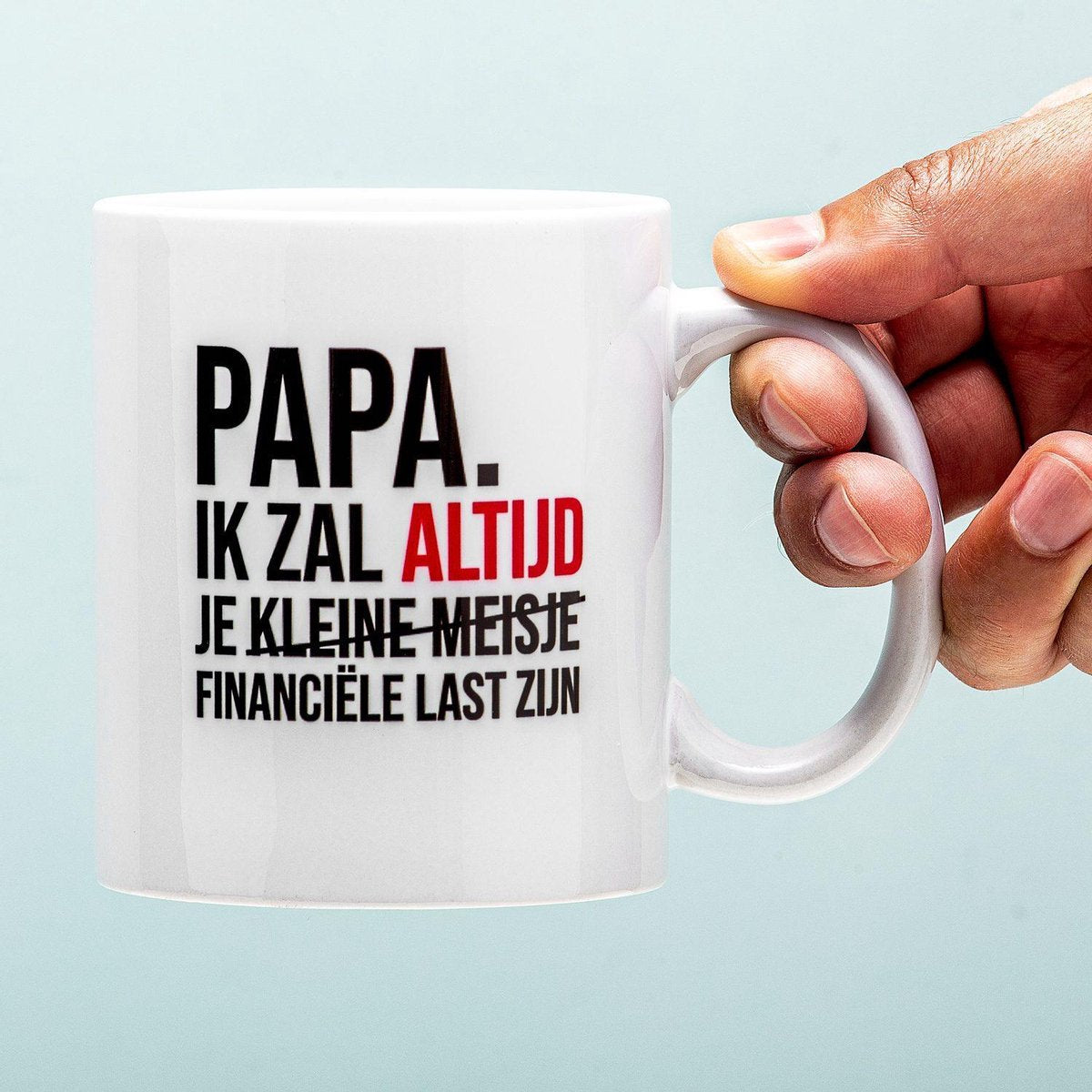 Nutcrackers Financiële Last Vaderdag Mok