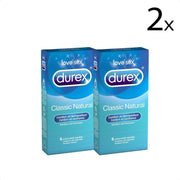 Durex Condooms Classic Natural 6st x2