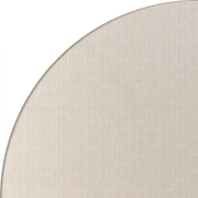 MixMamas Rond Tafelkleed Gecoat Jacquard - Ø 180 cm – Striped Hexagon - Beige / Goud