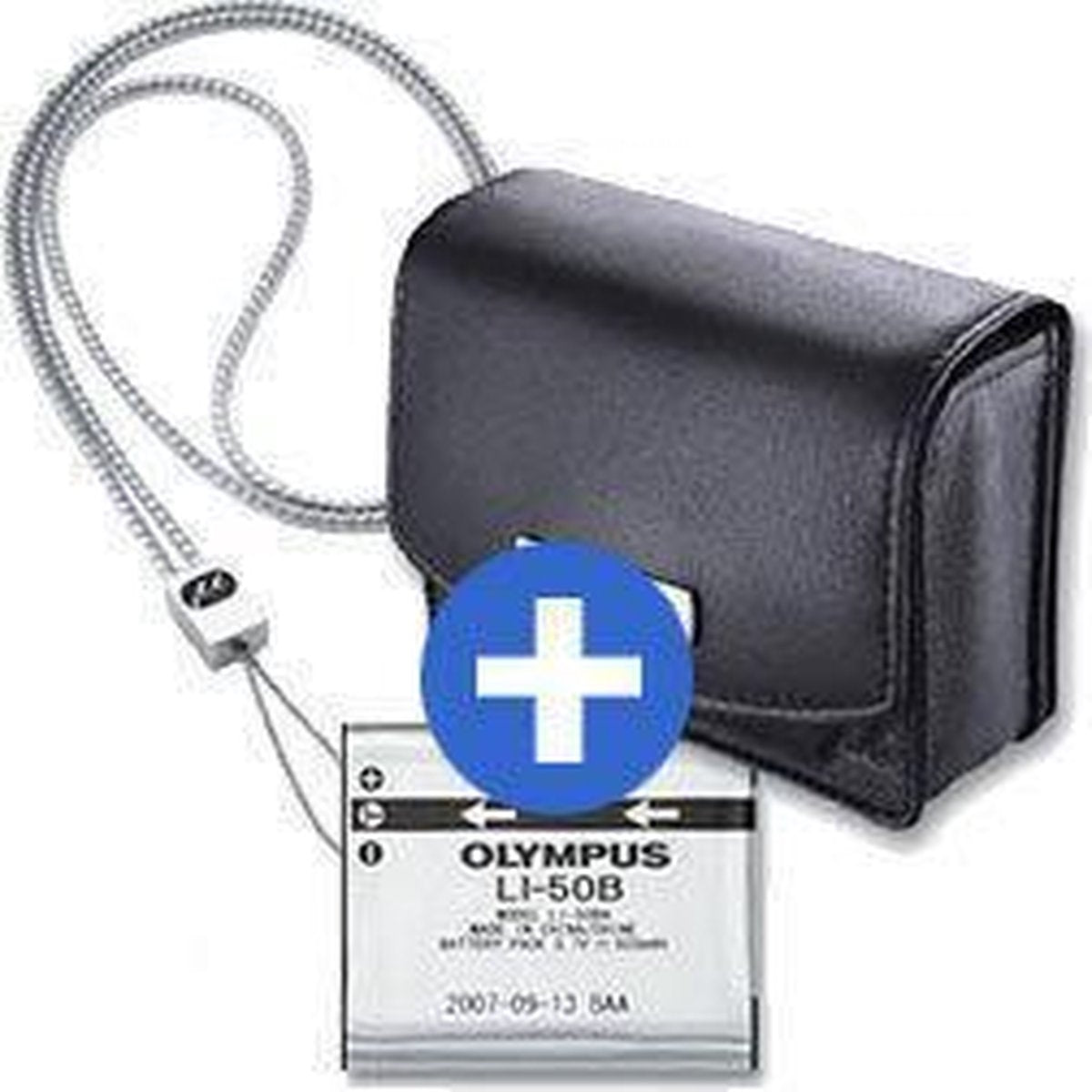 Olympus Accessoirekit (tas + batterij + nekkoord) voor de Mju 1010