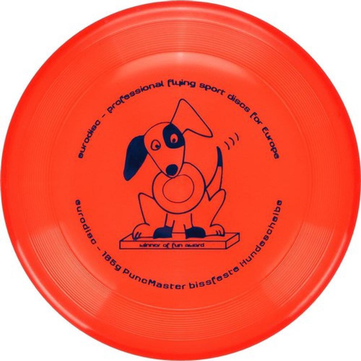 Eurodisc Dog Disc Rood