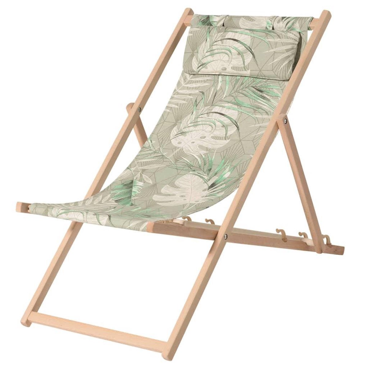 Madison Strandstoel Dotan hout groen