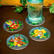 Crash Badicoot 3d Coasters Onderzetters