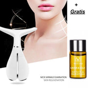 Ms.W - Anti-Aging Wrinkle Elimination Device | Huidverzorging apparaat | Nek en gezichtmassage apparaat | Mesotherapie| Wegwerking dubbele kin