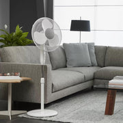 Hakal HA202040 Statiefventilator - Wit /Zwarte poot