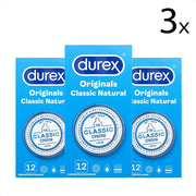 Durex Condooms Classic Natural 12st x3