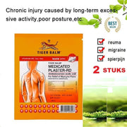 Tijgerbalsem HOT - Warmte pleister - STERK - Pain relief patch - Wa - pijnverlichting - blessures - Warmte pleisters -rmtepleisters - Therma Care - Warmte Pads - Tijgerbalsem - Rugpijn - spierpijn - stijve spieren- Tigerbalm Warmte - Voltaren