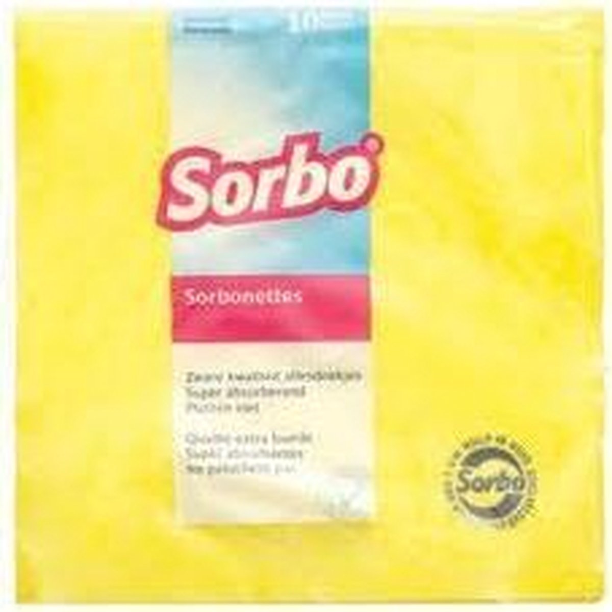 Sorbo sorbonette geel 5 x 15 (75 stuks)