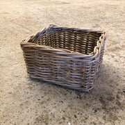 Opbergmand 38x40x23 in Grijs Rotan