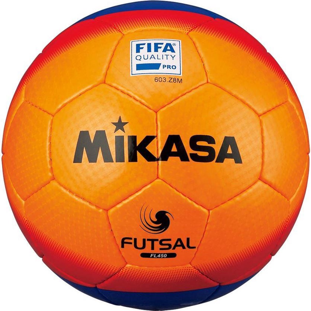 Mikasa FL 450 zaalvoetbal - oranje