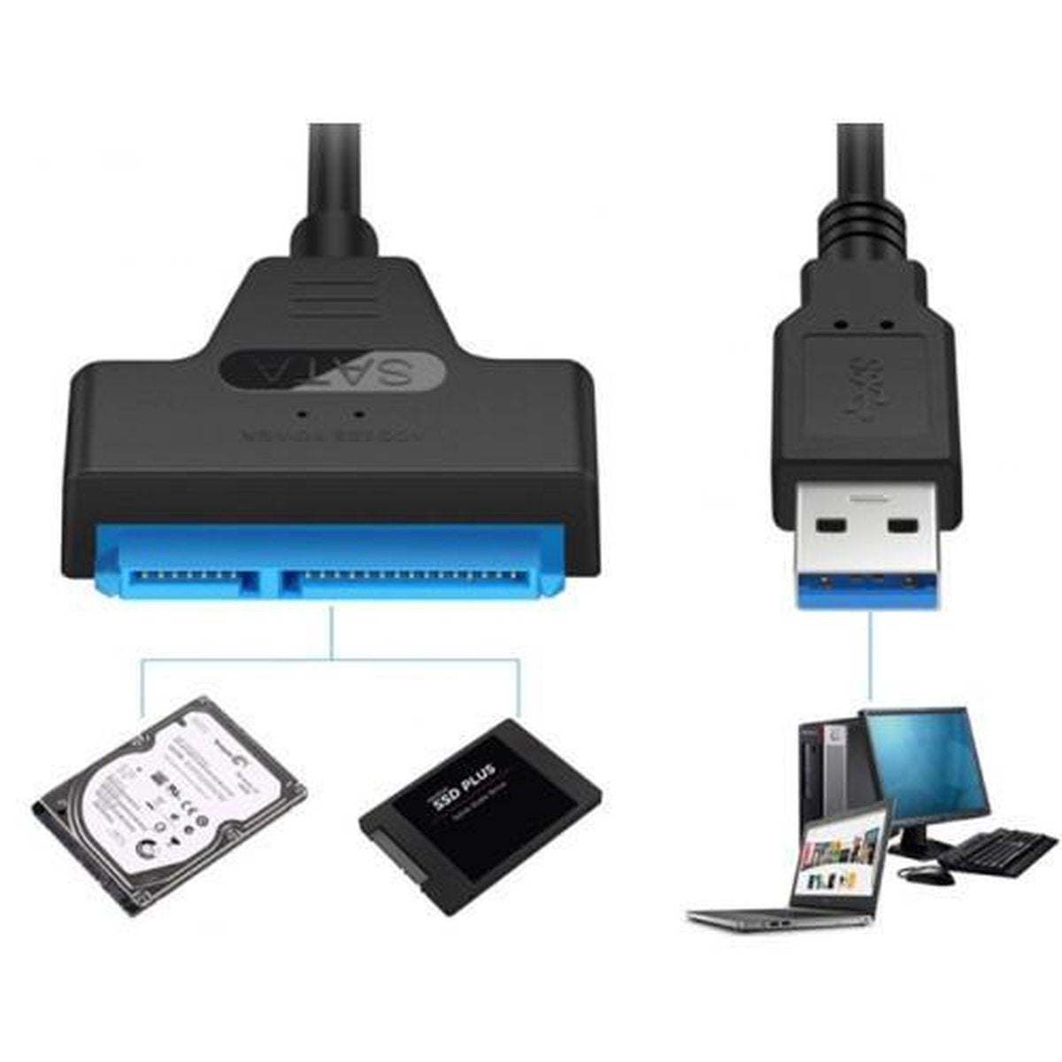 SATA III USB 3.0 kabel Sata-naar USB