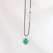 D20 Necklace Green dobbelsteen ketting Groen DND