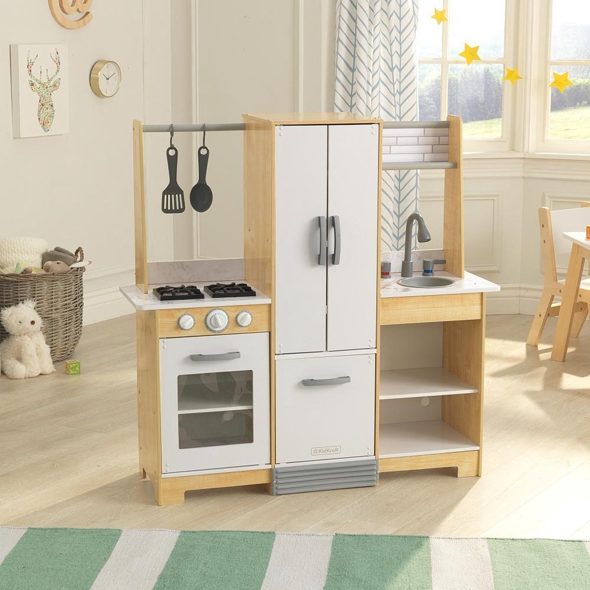 KidKraft - Modern-Day speelkeuken met gemakkelijke EZ Kraft Assembly™