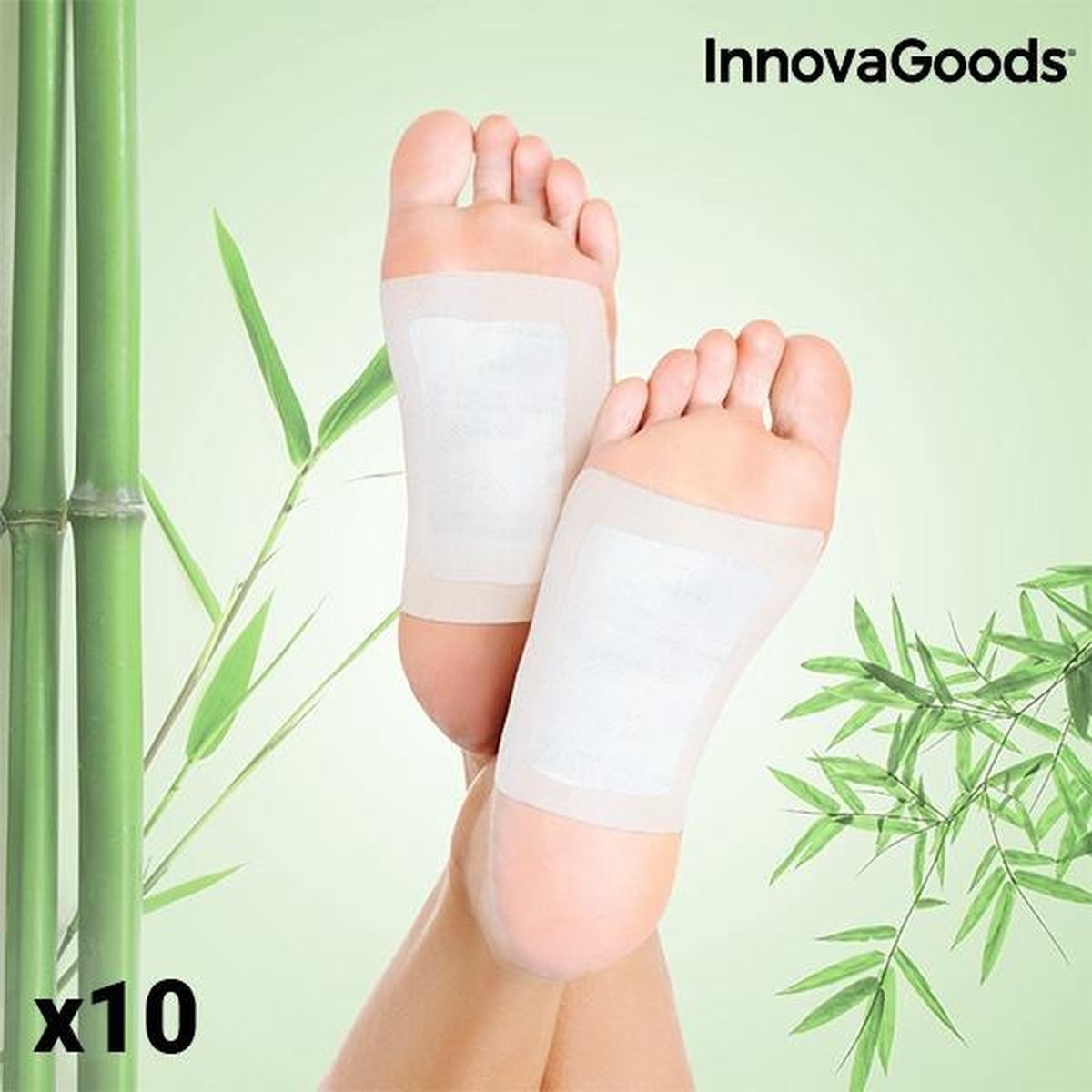 InnovaGoods Detox-Patches voor Voeten (Pakket van 20)