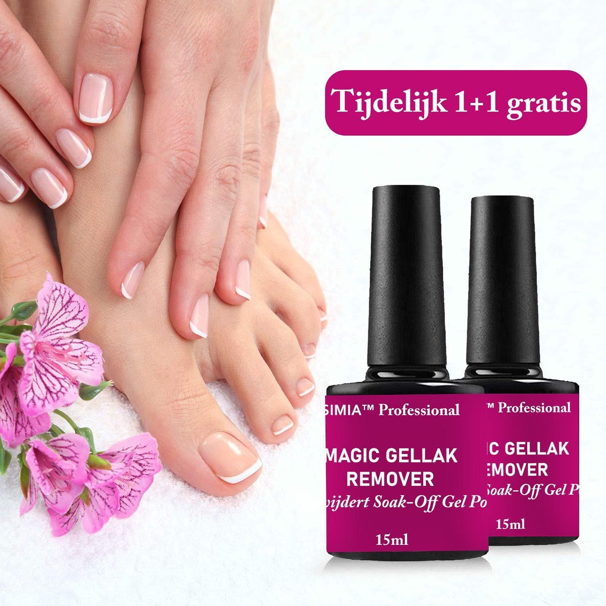 Premium Magic Soak Off Gellak Remover