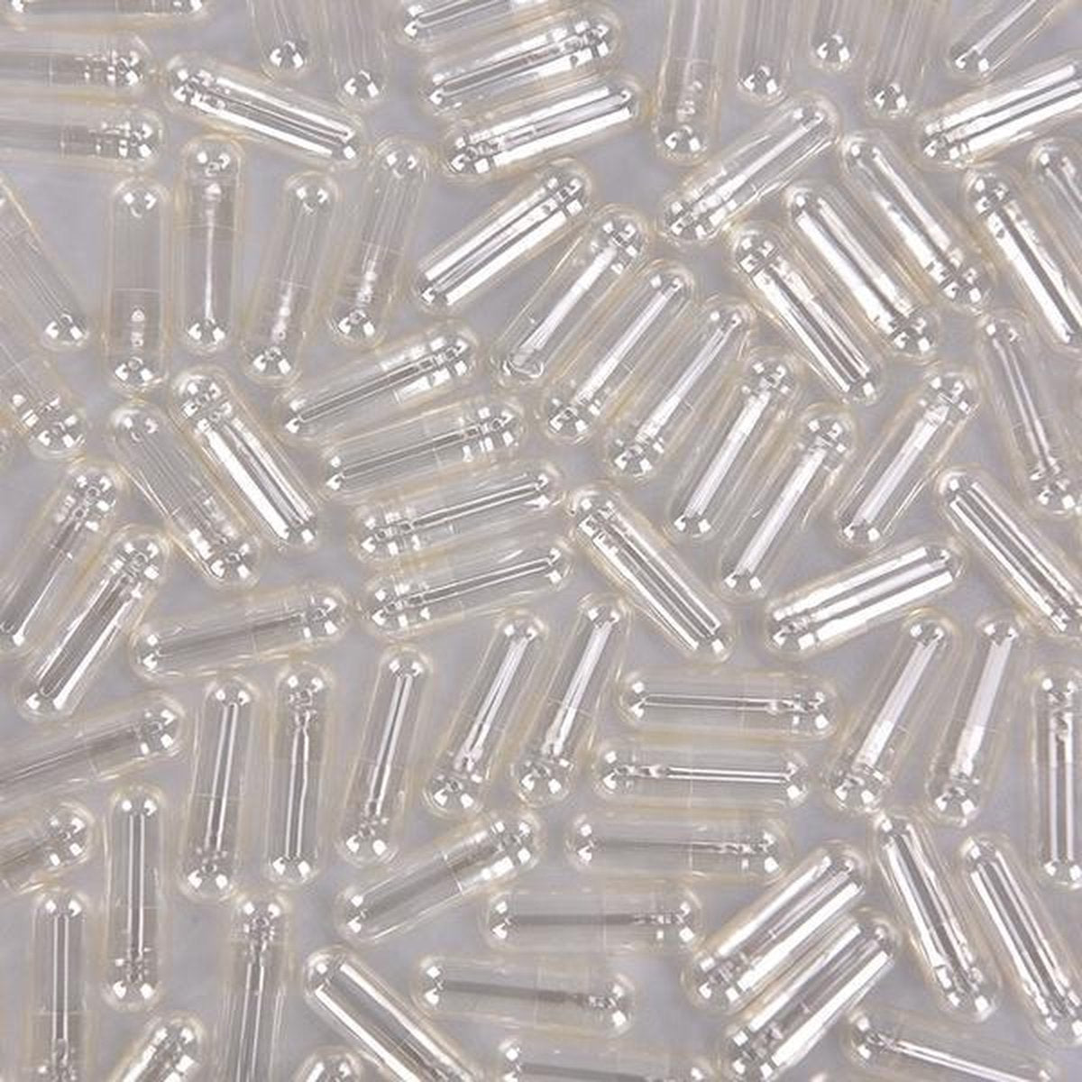 Lege Capsules 100 stuks maat 2 | Gelatine |Maak je eigen health pillen | Medicatie doseren | Supplementen maken | Leeg Capsule
