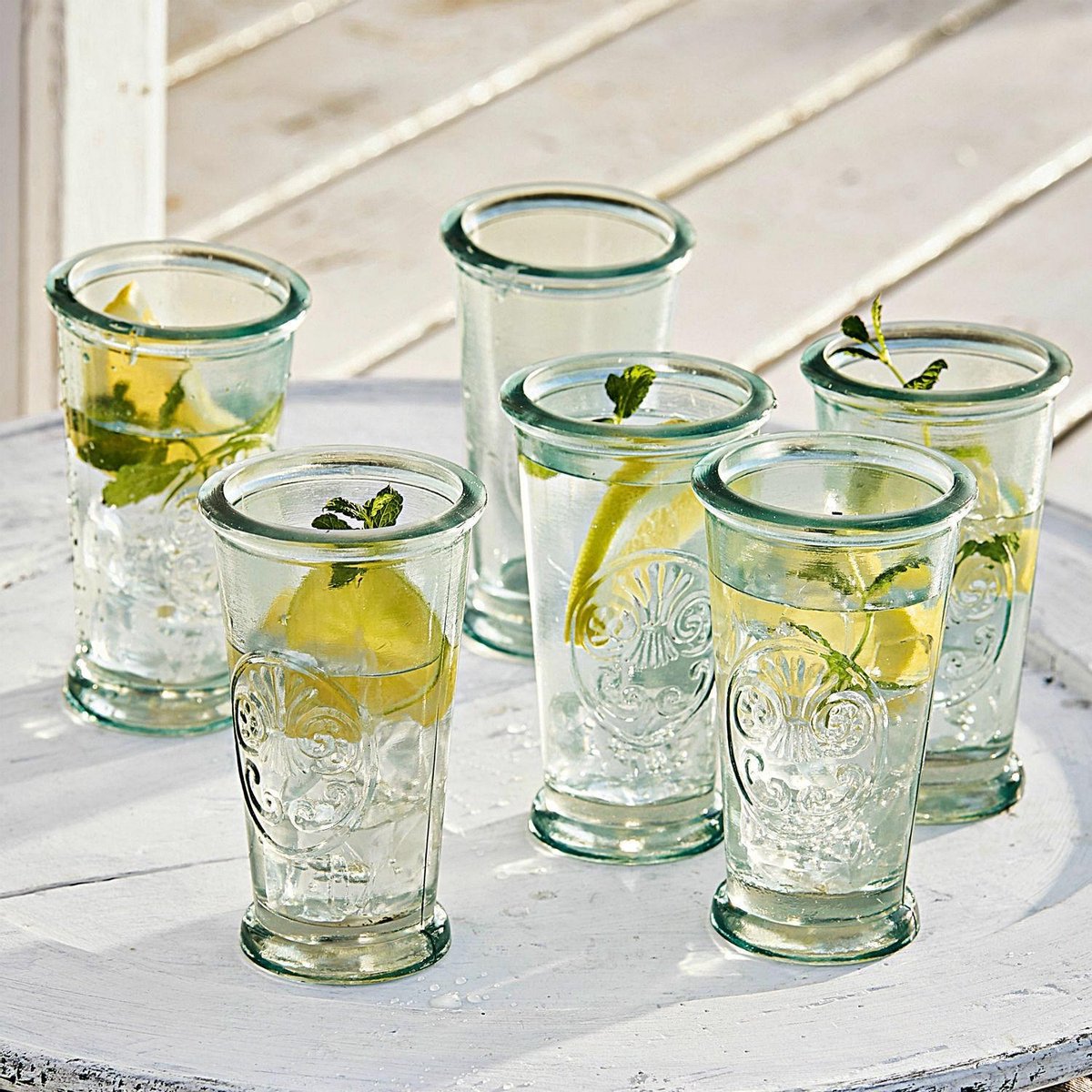 LOBERON Glas set van 6 Giordano helder