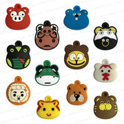 Dempertje.nl - Tennisdemper 12 stuks - Dieren COMBI 04 - #010 #011 #023 #024 #031 #032 #042 #045 #051 #052 #053 #061