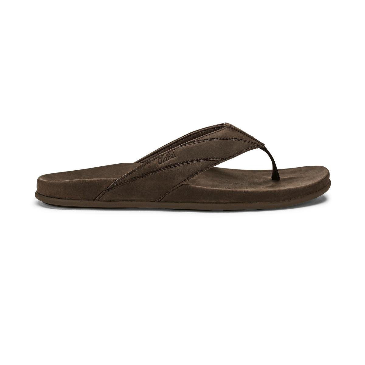 Olukai Pikoi Heren Teenslipper - Bruin - Maat 41