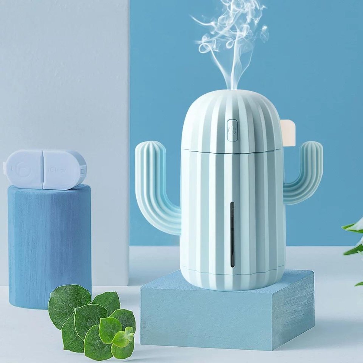 Luchtbevochtiger USB -  Luchtreiniger USB - 340 ml - Hipster - Cactus - Musthave