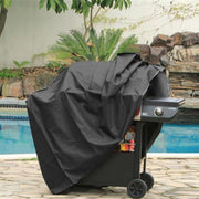 Waterdichte BBQ Beschermhoes-Barbecuehoes 190x71x117cm-met opbergtas -zwart