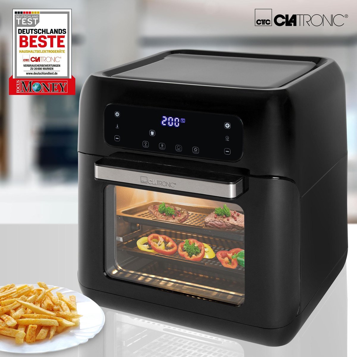Clatronic FR 3747 H hetelucht-friteuse