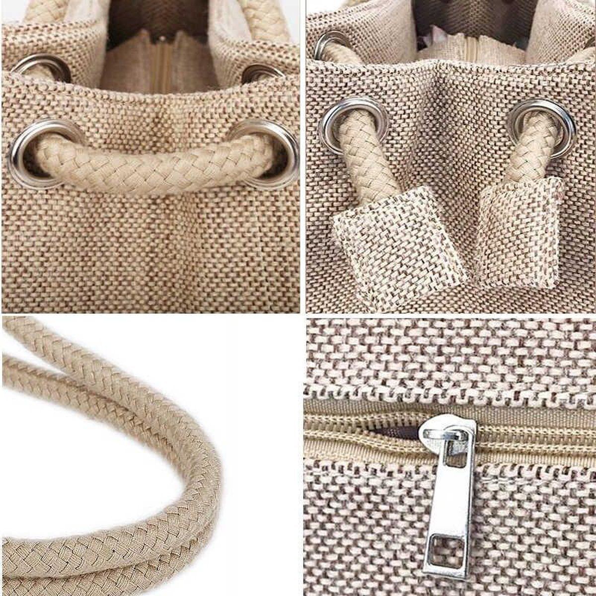 Linnen boho tas