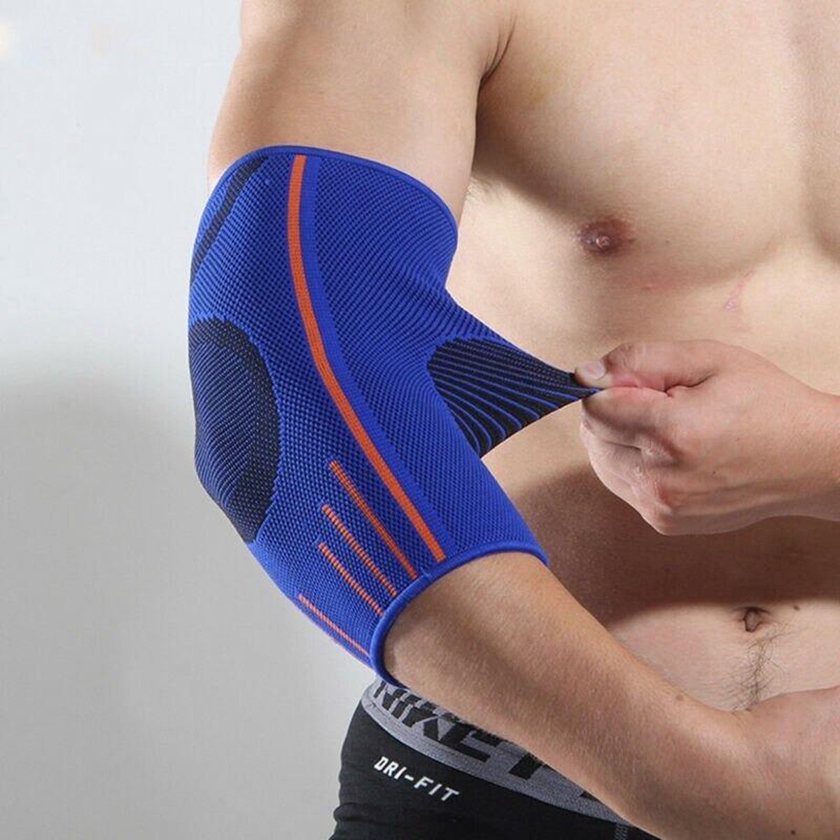 Armbrace - Elleboog Brace - Tennis Elleboog - Golf Arm - Tennisarm Brace - Elleboog Ondersteuning - Artrose - Reuma - Blauw