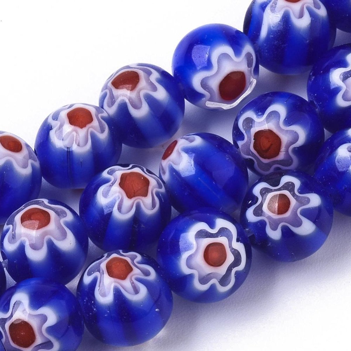 Millefiori glaskralen