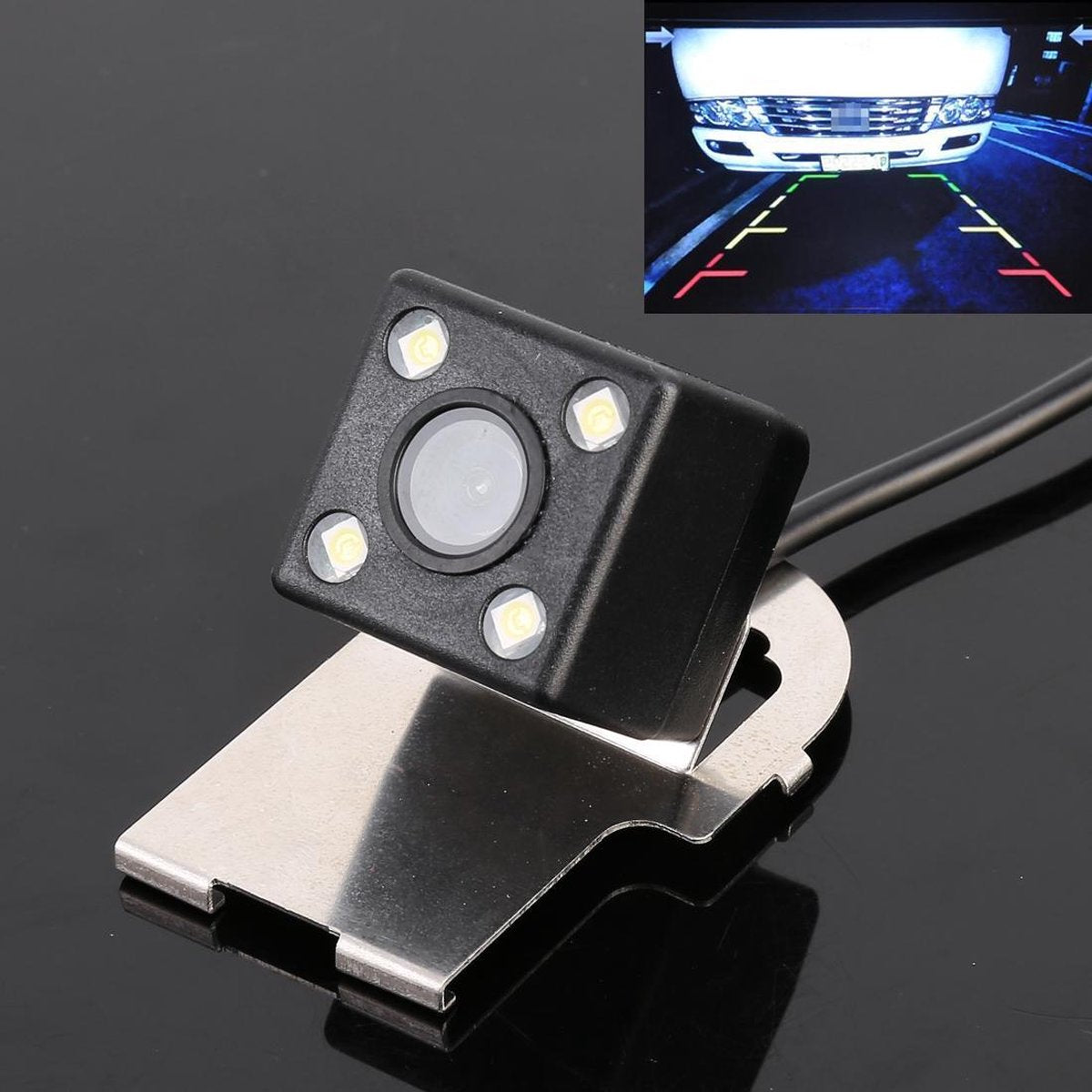 656x492 Effectieve Pixel HD Waterdicht 4 LED Nachtzicht Groothoek Auto Achteruitrijcamera Backup Reverse Camera voor Honda Accord 2018 / Civic 2017-2018