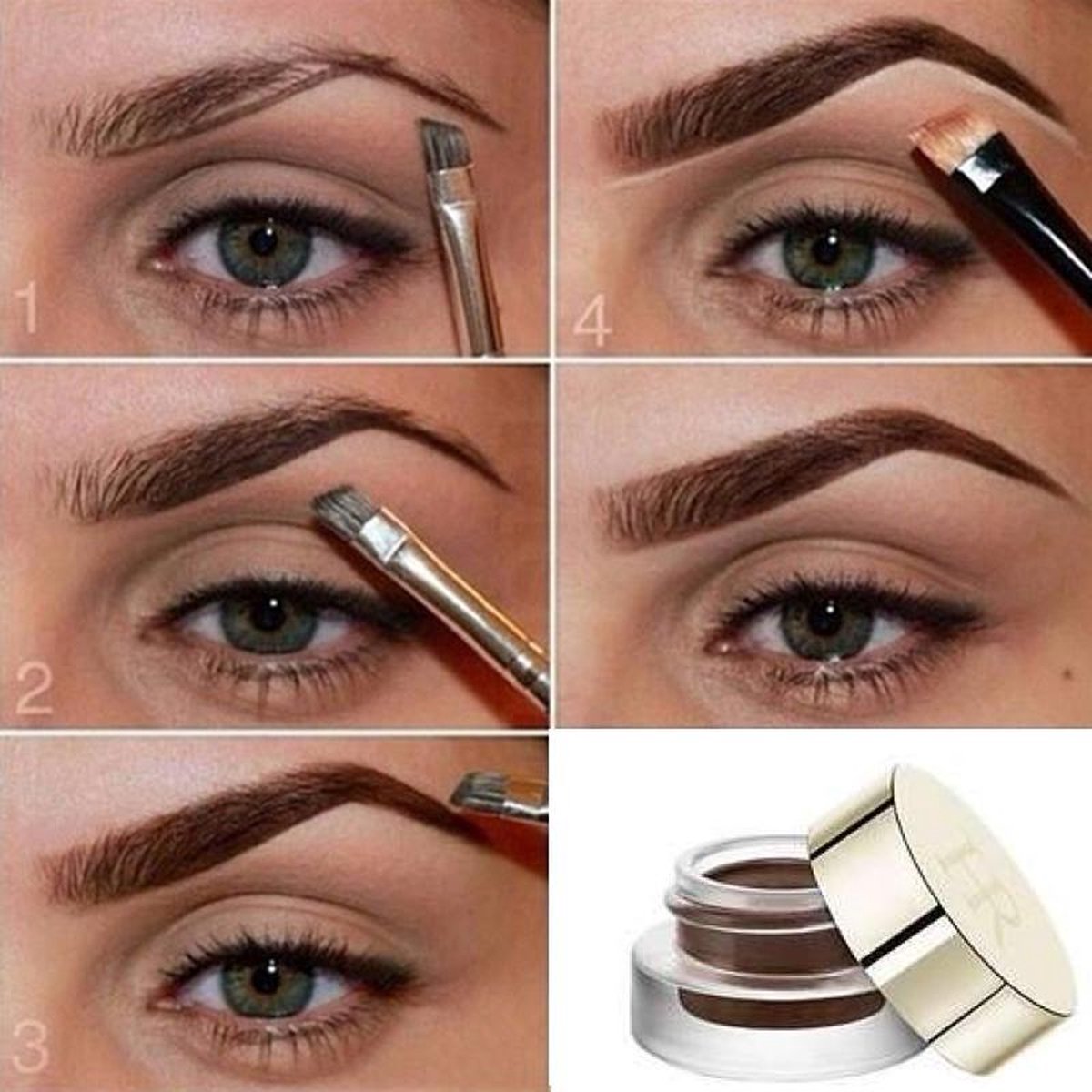 Helena Rubinstein - Eyebrow Powder Gel - Wenkbrauwliner Bruin 02
