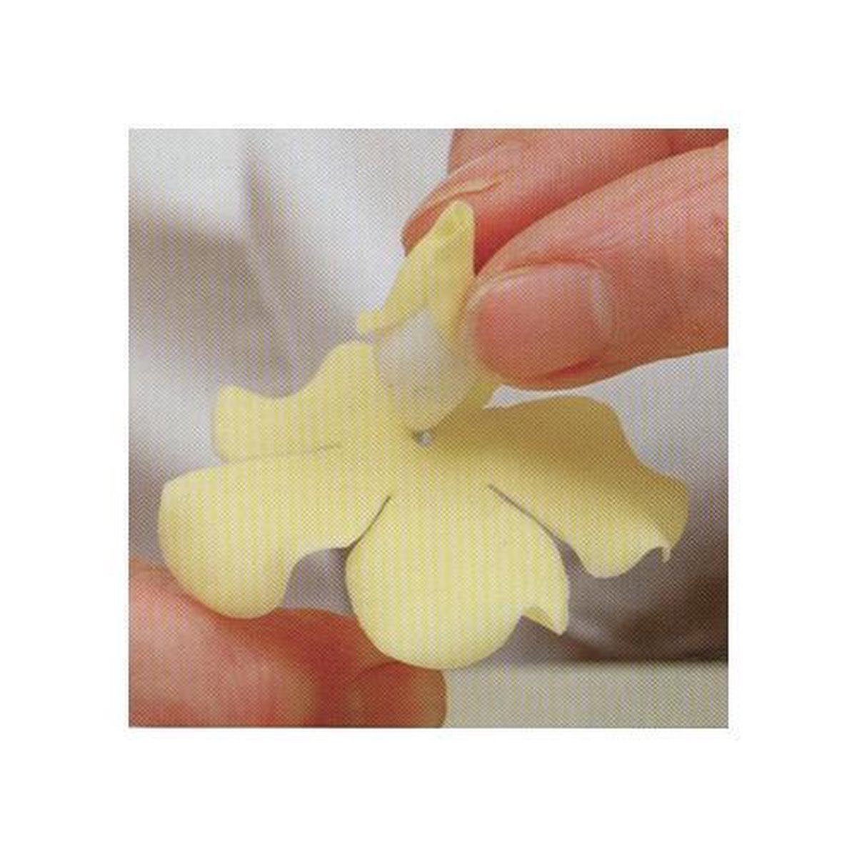 Uitsteker - bloem / roos - 6.5cm - FMM