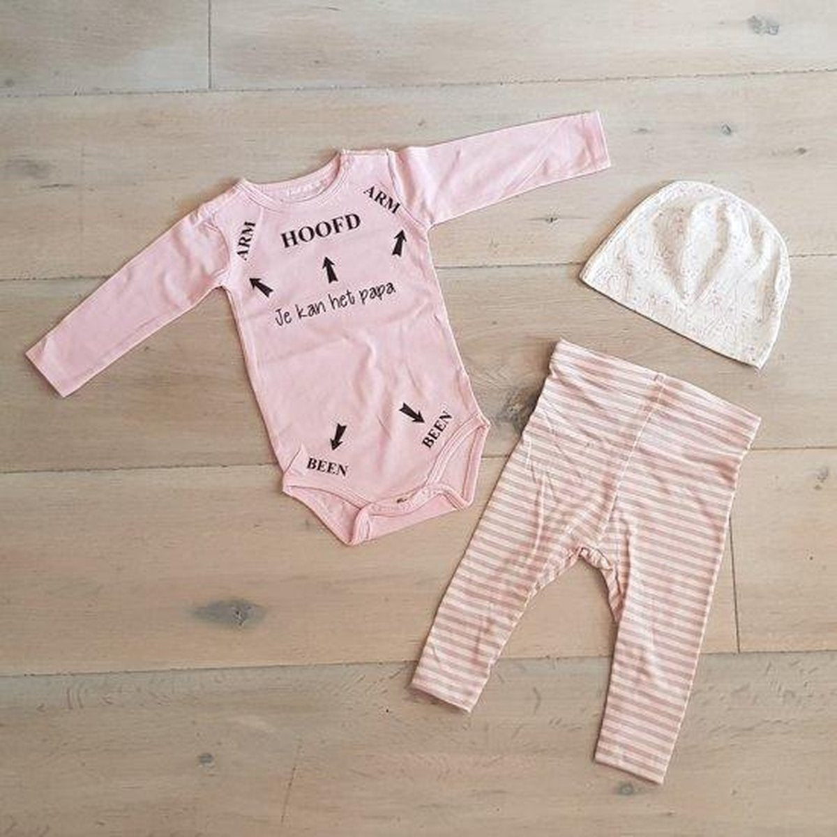 Baby cadeau geboorte meisje jongen set met tekst aanstaande zwanger kledingset pasgeboren unisex Bodysuit |  babykleding Huispakje | Kraamkado | Gift Set babyset kraamcadeau pakje babygeschenk babygeschenkset kraampakket