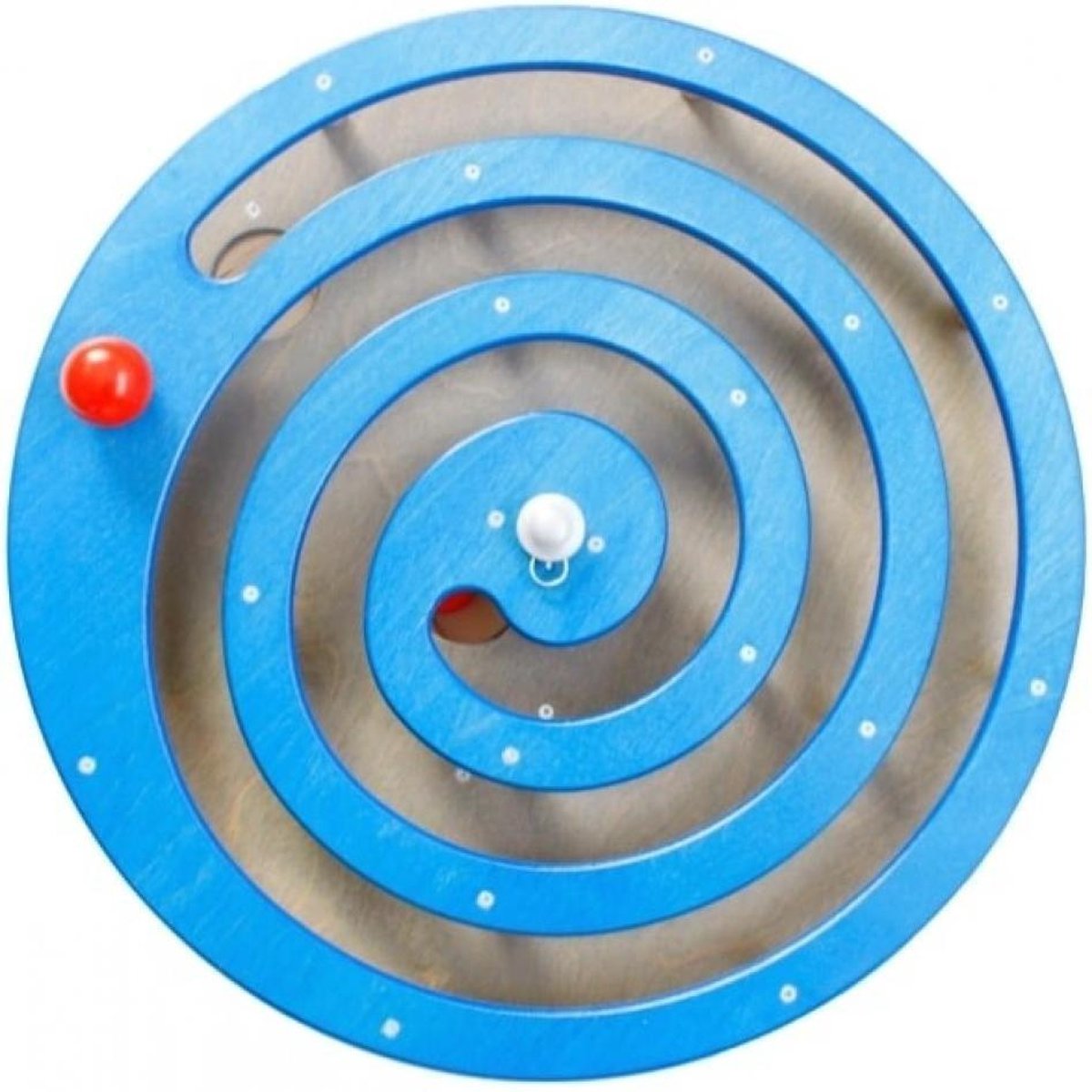 Wandpaneel Kogelspiraal Blauw
