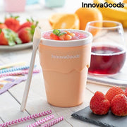 InnovaGoods - Kop voor het maken van ijs en slushies - met recepten Frulsh