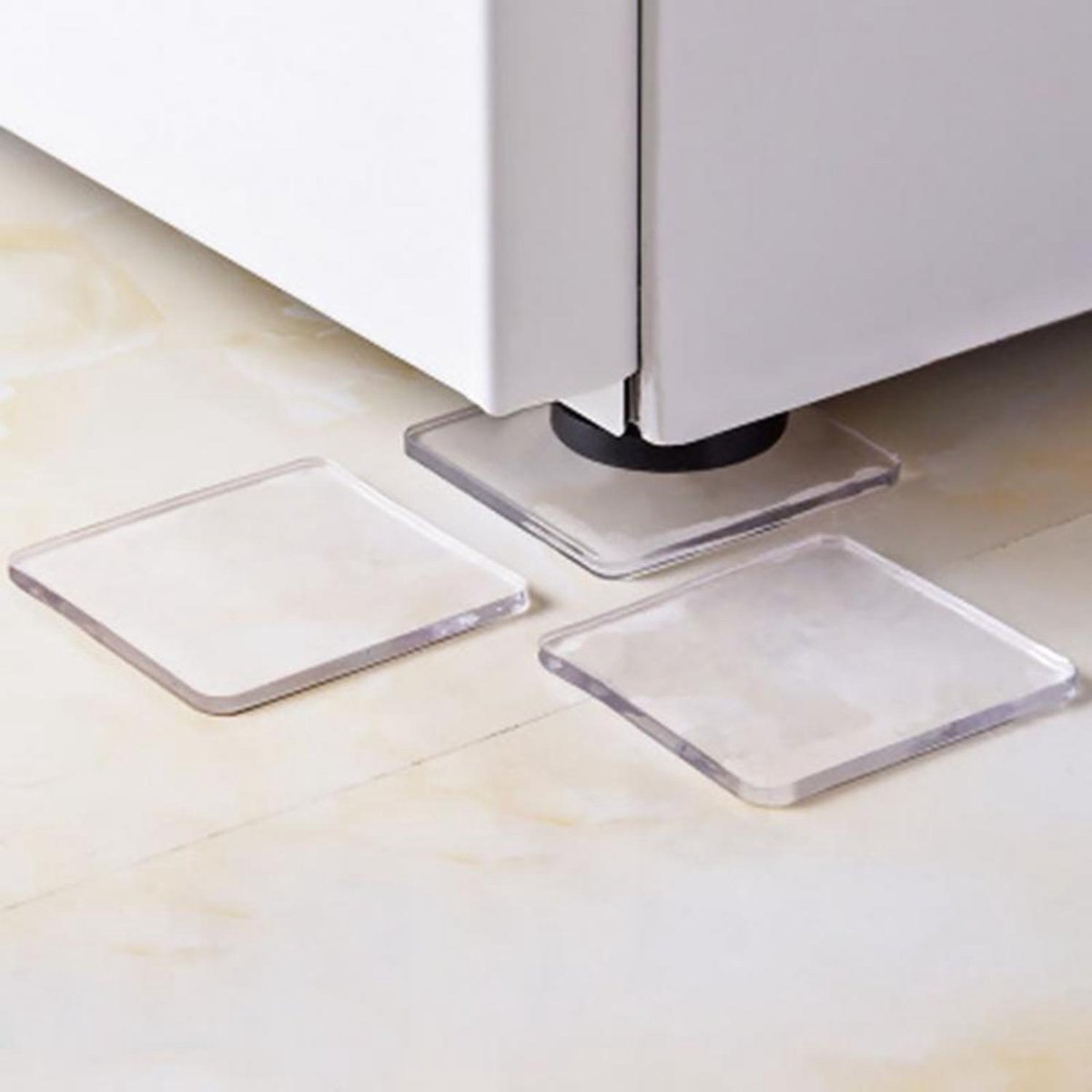 Able & Borret | Trillingsdempers wasmachine | Trillingsdempers | Wasmachine voetjes | Anti trillingsdempers | Wasmachine dempers | 4 stuks