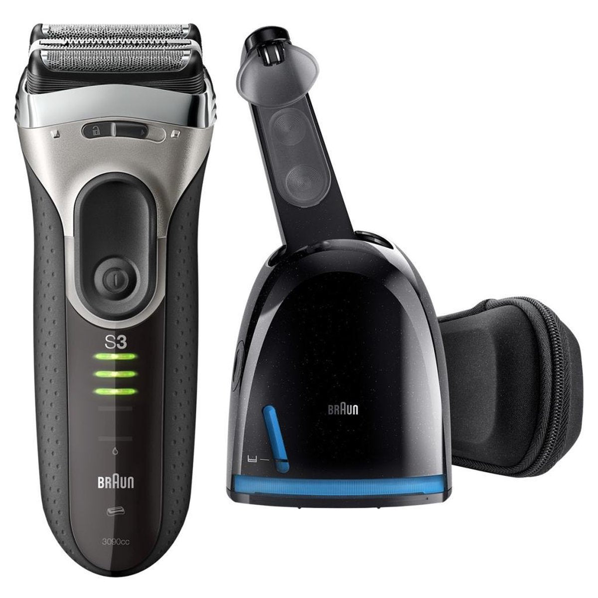 Braun Series 3 3090 - Scheerapparaat met Clean & Charge Station