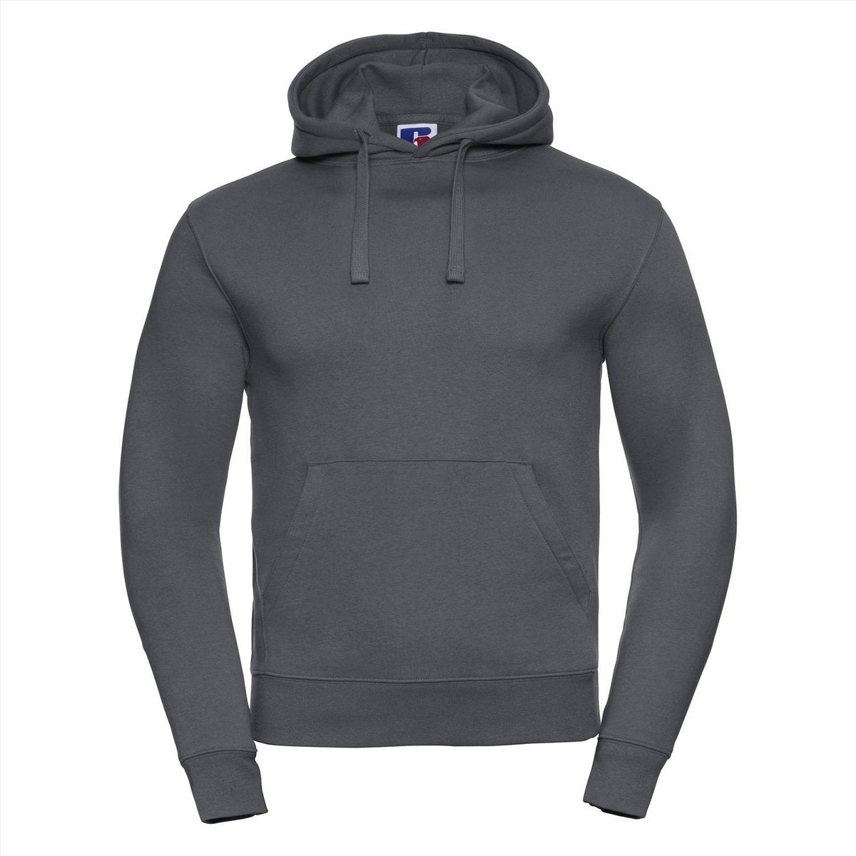 Russell Hoodie Donkergrijs Capuchon Regular Fit - XXL
