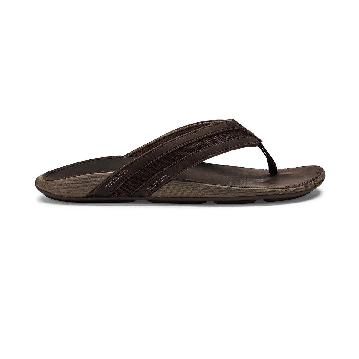 Olukai Ikoi Heren Teenslipper - Bruin - Maat 42