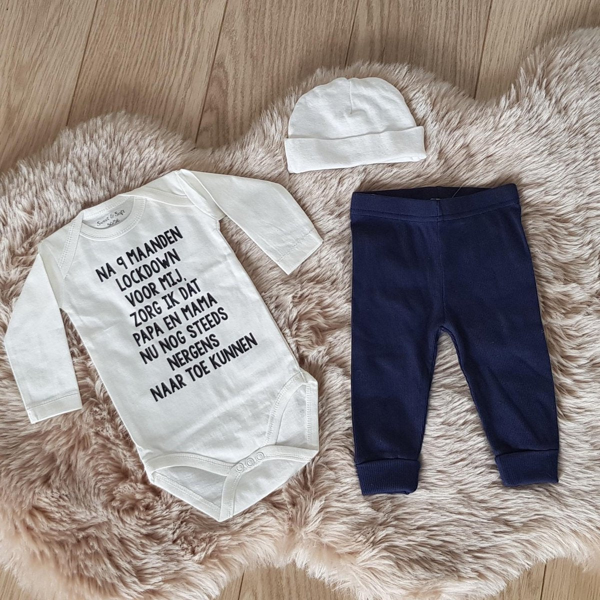 Baby cadeau geboorte meisje jongen set met tekst aanstaande zwanger kledingset pasgeboren unisex Bodysuit |  babykleding Huispakje | Kraamkado | Gift Set babyset kraamcadeau pakje babygeschenk babygeschenkset kraampakket