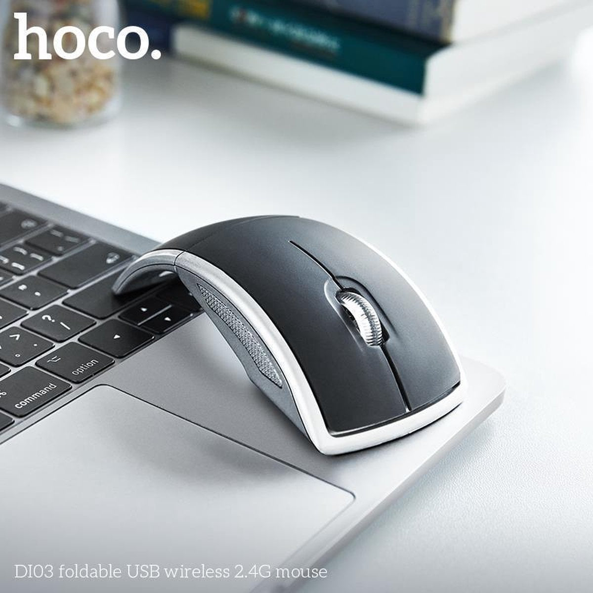 Hoogwaardige universele  Opvouwbare Draadloze Muis Hoco 2.4 Ghz