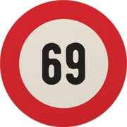 Bierviltjes 69 jaar | Bierviltjes 20 stuks | Bierviltjes verjaardag| Bierviltjes gefeliciteerd