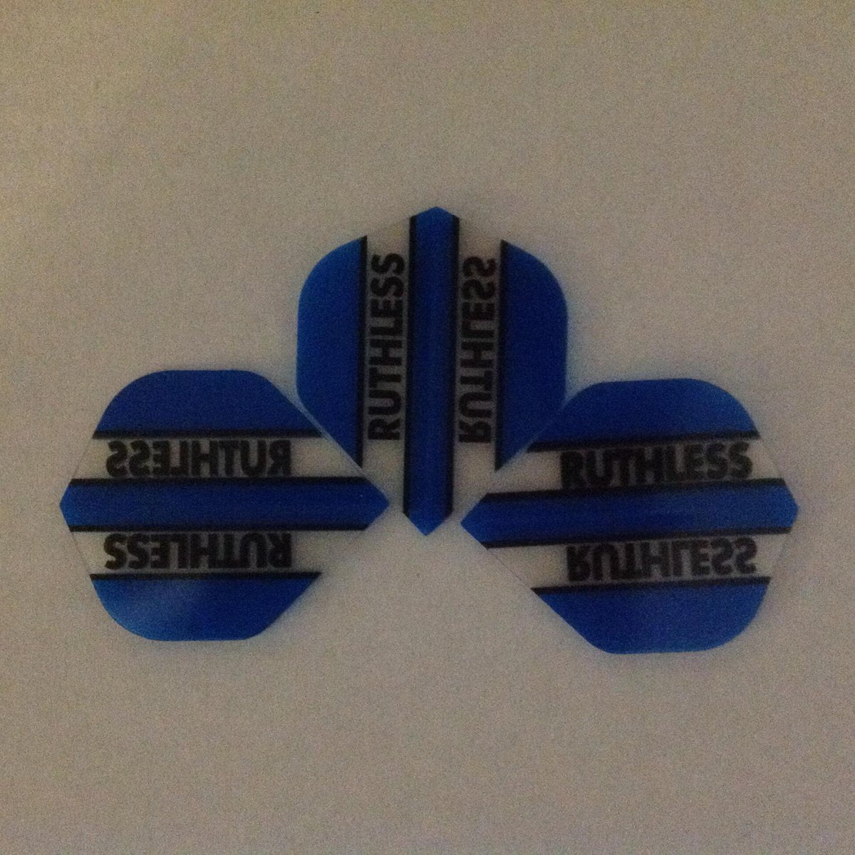 ruthless flights 5 sets licht blauw/doorzichtig
