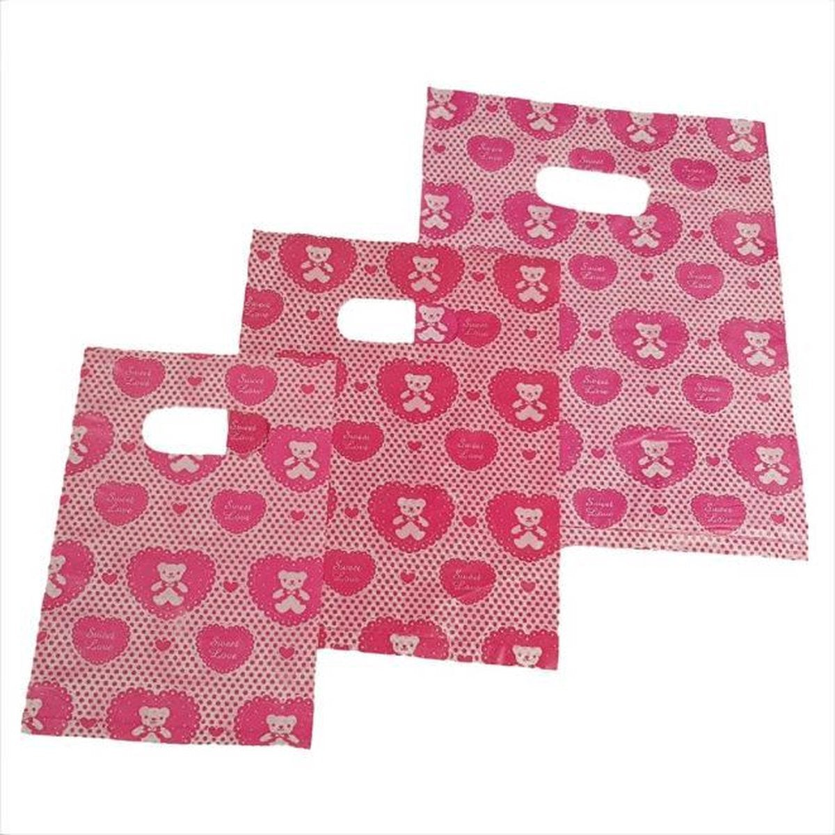 Plastiek zakjes - Plastic tasjes 13x17cm (100stuks)