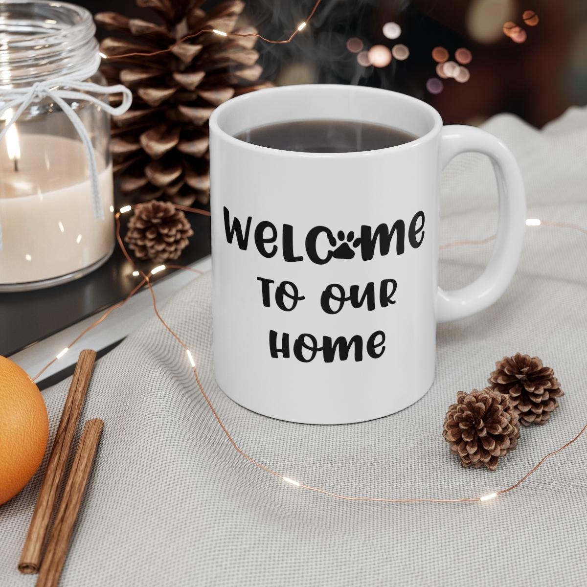 Welcome To Our Home Keramische Mok