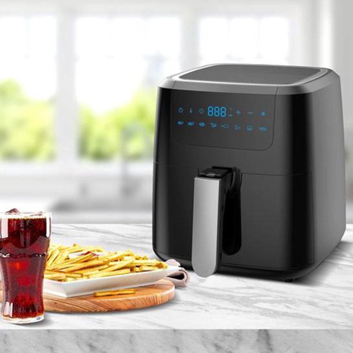 Z-line | TT-AF4 | Digitale Airfryer | Hetelucht Friteuse | 5 Liter
