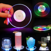 Lichtgevende Onderzetter Rond - RGB kleuren - LED