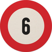 Bierviltjes 6 jaar | Bierviltjes 20 stuks | Bierviltjes verjaardag| Bierviltjes gefeliciteerd