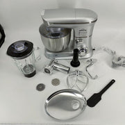Homelux-  3 in 1- keukenmachine -5 liter - zilver.